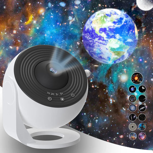 13-in-1 Galaxy Star Projector Night Light